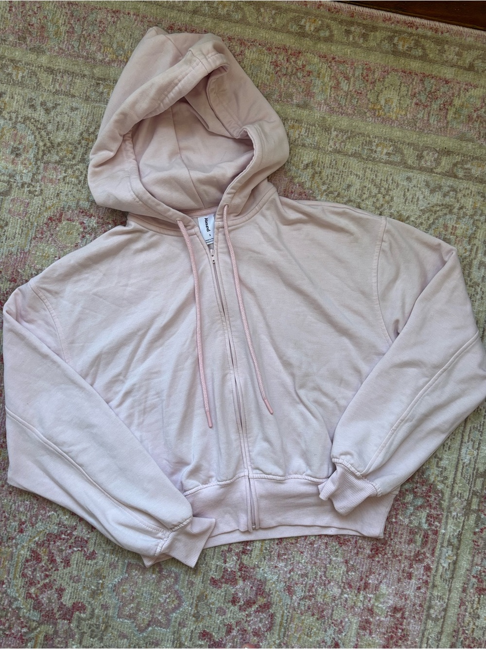 Abound \\ slouchy zip up hoodie